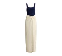 Lauren Ralph Lauren Vestido crema / navy 38 crema / navy
