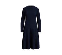 Blue Vestido en punto de ochos y canalé XS
