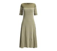 Lauren Ralph Lauren Vestido de punto oliva / blanco S EUR