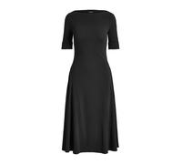 Lauren Ralph Lauren Munzie-Elbow Sleeve-Day Dress 2009735990 XL Negro