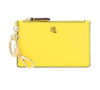 Lauren Ralph Lauren Zip Card Cartera de llaves Piel 13 cm amarillo