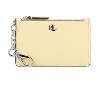 Lauren Ralph Lauren Zip Card Cartera de llaves Piel 13 cm amarillo