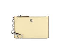 Lauren Ralph Lauren Zip Card Estuche para llave Piel natural 13 cm amarillo