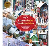 Laurence King Puzzle de Navidad literaria 9783962444310, 1000 Piezas, Multicolor