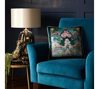 Laurence Llewelyn-Bowen - Suburban Jungle - Cojín Relleno - 43 x 43 cm en Verde Azulado