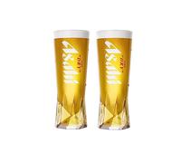 Laurie's Pub and Bar Accessories Asahi - Juego de 2 vasos de pinta