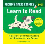 Laurin Brainard Phonics Makes Readers: Learn to Read Box 1 (Tapa blanda)