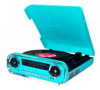 Lauson 01TT18 Blue / Tocadiscos con radio FM