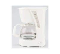 Lauson Cafetera por Goteo para 6 tazas de café, 0,625L de capacidad, Filtro de Nylon extraíble, Antigoteo y antideslizante, 600W, Blanco