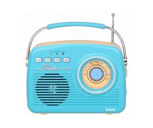 Lauson RA142 Azul Crema / Radio Despertador