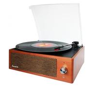 Tocadisco XN092 Lauson Función Grabación Encoding PC-Link | Tocadiscos de Vinilo Vintage con Bluetooth y Altavoces Incorporados | Reproductor de Vinilo 3 Velocidades 33, 45, 78 | (Roble)