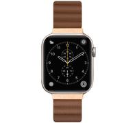 LAUT Novi Leather Loop Apple Watch 38mm / 40mm / 41mm / 42mm sepia brown - LAWSNLBR
