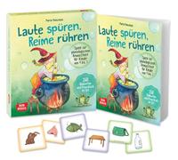 Laute spüren, Reime rühren. Spiele zur phonologischen Bewusstheit für Kinder von 4 bis 7: 260 Bildkarten und Praxisbuch im Set