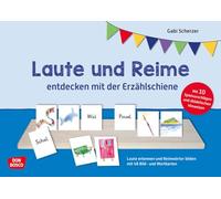 Laute und Reime entdecken mit der Erzählschiene: Laute erkennen und Reimwörter bilden mit 48 Bild- und Wortkarten. Lesen & Schreibenlernen: Phonologisches Bewusstsein fördern. Für Vorschule & Schule