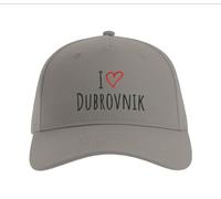 Lauthings I Love Dubrovnik City Croatia Gorra de béisbol bordada para hombre, unisex, color gris, gris, Talla única