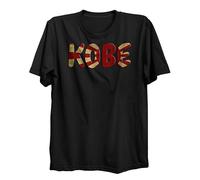 Lauthings Kobe City Travel Japan Rising Sun - Camiseta negra de algodón orgánico, Negro, XS