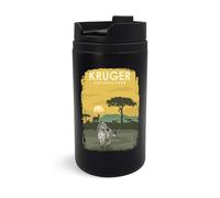 Lauthings Kruger National Park Travel South Africa Taza de viaje, vaso de viaje, taza de café aislada, taza portátil