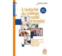 Lautorité Au Collège Mode Demploi (ebook)