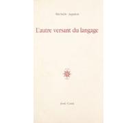 Lautre Versant Du Langage (ebook)