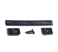 Lautsprecher Griff Eisenschnalle Ersatz für Gitarrenkoffer Violine Werkzeugkasten Gurtgriff aus Kunstleder Weicher Tragegurt mit 2 Schrauben Schwarz Universal