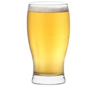 Lav 105019 Vaso Cerveza, Transparente, 375 cc, Set de 6