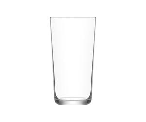 LAV 6x Claro 490ml Assos Vasos Largos - Alto Apto para Lavavajillas Vidrio Agua Ginebra Jugo Cóctel Bebiendo Hi Ball Copas Vidrioware Set