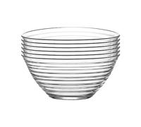 Lav Juego de 6 cuencos de cristal Derin para postres, 300 ml