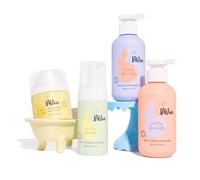 LAV kids Set de cuidado infantil, champú y acondicionador, 200 ml, limpiador facial 100 ml, crema hidratante de 50 ml, dermatológicamente probado