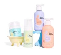LAV kids Set de cuidado infantil, champú y acondicionador, 200 ml, limpiador facial 100 ml, crema hidratante de 50 ml (super hidratado), dermatológicamente probado