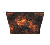 Lava del volcán, Bolsa de artículos de tocador Bolsa de Maquillaje Bolsa de cosméticos Bolsa de artículos de tocador de Viaje portátil
