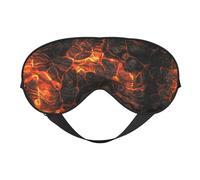 Lava del volcán, Cubreojos completos Antifaz bloqueador de luz Antifaz para dormir Antifaz suave con los ojos vendados Noche