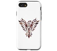 Lava Fire & Flames Phoenix Mythical Bird Rising Nacido de Carcasa para iPhone SE (2020) / 7/8