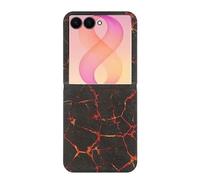 Lava Magma Caso Del Tirón Funda Carcasa Case para Samsung Galaxy Z Flip 8