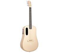LAVA MUSIC - LAVA ME 4 CARBON SERIES 36'' - Gold electro-acoustic guitar with airflow bag