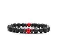 Lava Stone Bracelet Men Natural Moonstone Bead Chakra Bracelet Male Charm Diffuser Bracelets Heren Armband Jewelry Gift-15