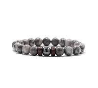 Lava Stone Bracelet Men Natural Moonstone Bead Chakra Bracelet Male Charm Diffuser Bracelets Heren Armband Jewelry Gift-twenty four