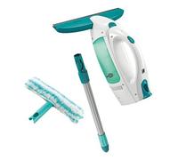 Lava Vidrio Eléctrico Leifheit 51003 Dry & Clean Blanco Y Verde, para Ventanas