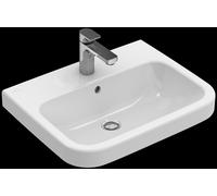 Lavabo Architectura de Villeroy & Boch, rectangular, 1 agujero para grifo, sin rebosadero, 550x470mm, 41885601, Color: Blanco