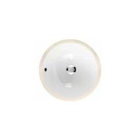 Lavabo Bajo Encimera Circular ANNA Unisan - Blanco, 41,5 cm - Con sifón