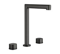 Lavabo bimando sobreencimera caño alto Firenze black gun metal Imex