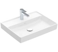 Lavabo Collaro de Villeroy & Boch, 600 x 470 mm, sin rebosadero, sin fondo, 4A3361R1, Color: Cerámica Blanca