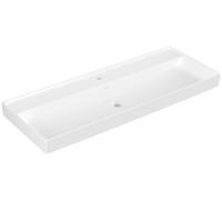 Lavabo de armario Villeroy & Boch Collaro, 1200 x 470 mm, sin rebosadero, sin suelo, 4A33C201, Color: blanco-alpino