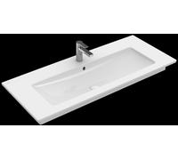 Lavabo de armario Venticello de Villeroy & Boch, 2 agujeros para grifo, con rebosadero, 1200x500mm, 4104CK01, Color: Blanco