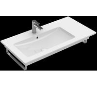 Lavabo de armario Venticello de Villeroy & Boch, lavabo a la izquierda, sin agujero para grifo, con rebosadero, 1000x500mm, 4134L301, Color: Blanco