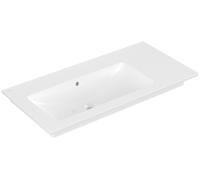 Lavabo de armario Venticello de Villeroy & Boch, lavabo a la izquierda, sin agujero para grifo, con rebosadero, 1000x500mm, 4134L3R1, Color: Cerámica Blanca