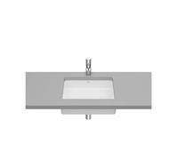 Roca Inspira A327536000 - Lavabo Bajo Encimera, Blanco - Sin sifón