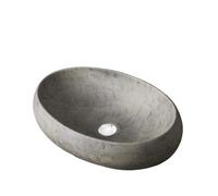 Lavabo de baño Lavabo de encimera for exterior, balcón, baño interior, lavabo retro for el hogar encimera