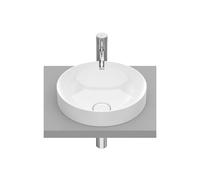 Lavabo de Encimera de Cerámica Inspira Round Blanco Roca