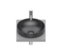 Lavabo de Encimera de Fineceramic Onix Round Inspira Roca - Sin sifón