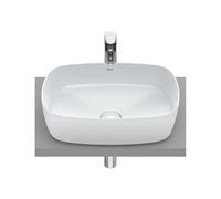 Lavabo de Finecerami de Una Cubeta Perla Soft Inspira 50 cm Roca - Sin sifón